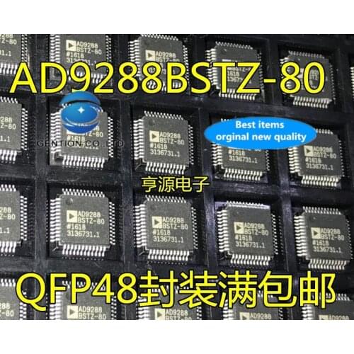 5pcs real photo 100% new and orginal AD9288BSTZ - 80 AD9288BSTZ AD9288 LQFP48