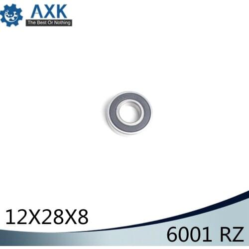 6001RZ Bearing 12*28*8mm ABEC-3 ( 10 PCS ) Mute For Vacuum Cleaners 6001 RS 2RZ Ball Bearings 6001RS 2RS With Nylon Cage