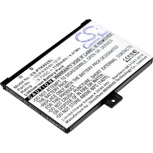 Cameron Sino 1100mAh Battery 1ICP4/40/60 1S1P for Pocketbook Pro 602/603/612/902/903/912/920/920.W