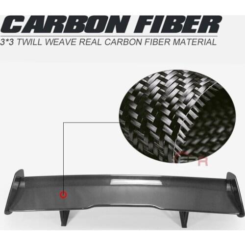 Car Accessories Real GTS Style Carbon Fiber Rear Spoiler Glossy Finish Trunk GT Wing Splitter Lip Fit For BMW 12-17 F82 M4 Coupe