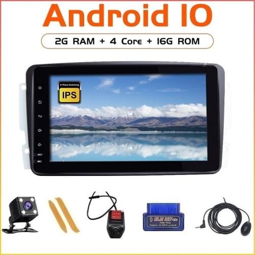 ZLTOOPAI Android 10 Auto FM Radio GPS For Mercedes Benz CLK W209 Vito W639 Viano Vito Car Multimedia Player Canbus IPS DSP SWC