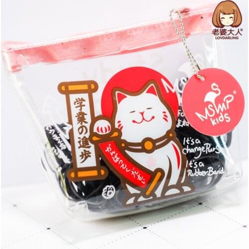 Japanese-Style Childrens Disposable Rubber Band Hair Band Hair Tie Hair Substitute Gift Packing Hair Accessories