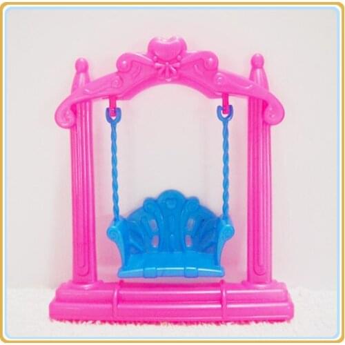 Child Plastic Doll Accessorie Swing Exquisite Gift Girl Toys Swings Girls Fashion Dolls Accessories Suit Fun Toy Hot Sale 2021