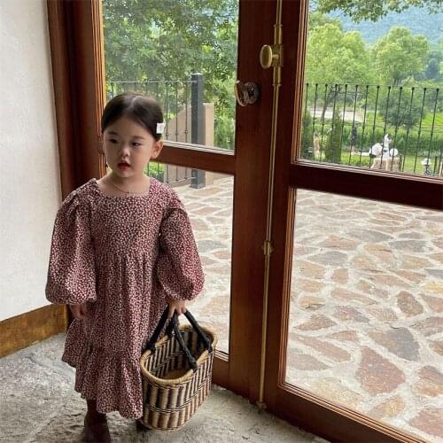 Girl Dress Kids Baby Party Evening Gown 2021 Corduroy Warm Plus Velvet Thicken Winter Autumn Princess Long Sleeve Children Cloth