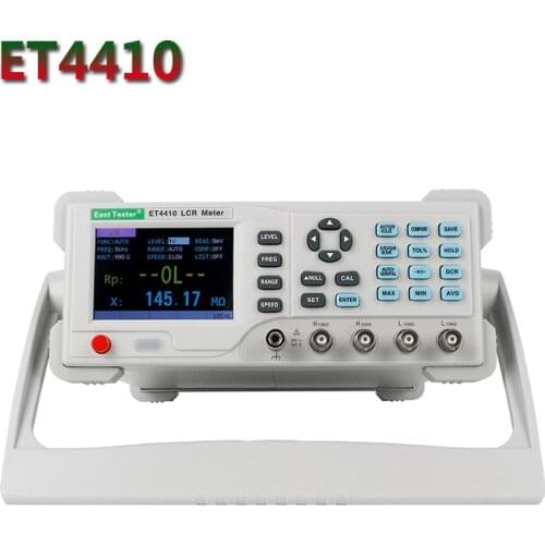 ET4401 Electric Bridge ET4410 Resistance Impedance Capacitance Inductance Measure Instrument Desktop Digital LCR Meter ET4402