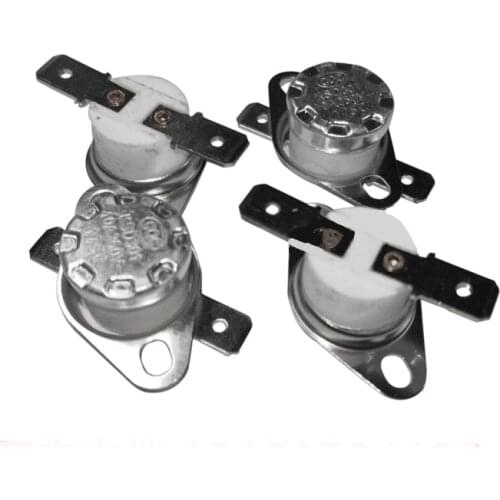 10 pcs Induction Cooking Microwave Oven Thermostat Ksd301 190 Degree Normally Closed Ceramic Thermal Switch