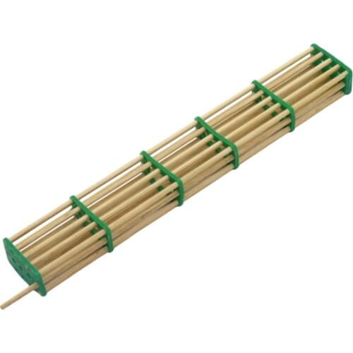 Long Beehive bee Queen Cage Beekeeping Prisoners bamboo cage Beekeeper Bee Supplies Bee Isolation Transport Cage 10 Pcs