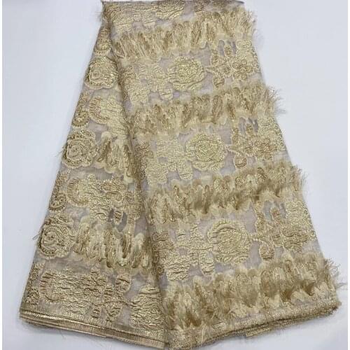 Lace African Lace Fabric Embroidered Nigeria Lace Fabric Bride 2021 High Quality French Tulle Lace Fabric D4256