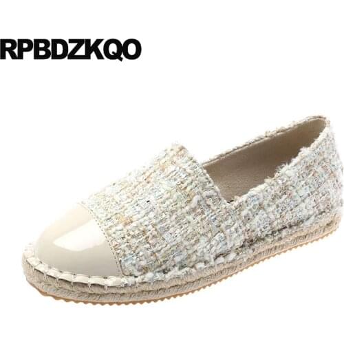 Patent leather 2018 ladies round toe flats chinese breathable espadrilles korean rope fitness fashion women cheap shoes china