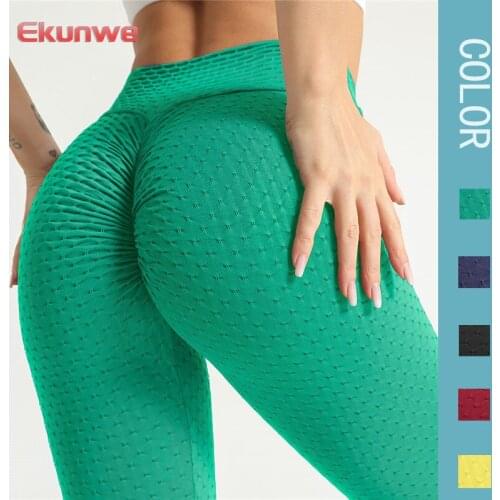 High Waist Booty Leggings Sport Women Fitness Yoga Pants Push Up Workout Gym Leggings Stretchy Scrunch Butt Running Leggings