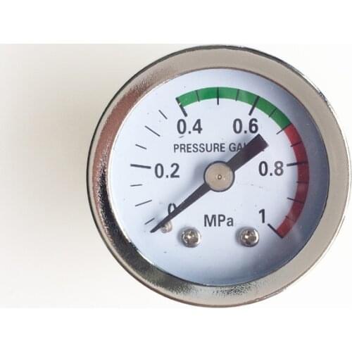 Pressure gauge PT 1/8" 150 psi for co2 special tube Aquarium CO2 system equipment parts accessories barometer air