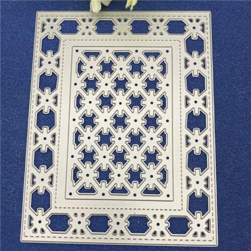 Metal Cutting Dies Big Size Background Stencils for DIY Scrapbooking/photo album Decorative Embossing DIY Paper Cards