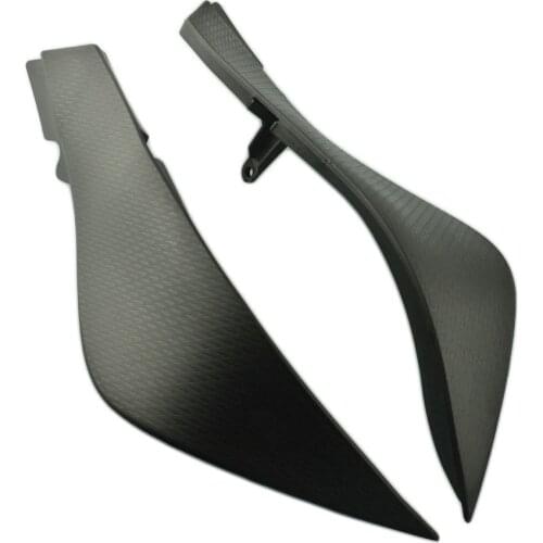 Motorcycle Fairing Parts Unpainted Left & Right Gas Tank Side Cover Panel Fairing Trim For Kawasaki ZX6 ZX6R 636 2007 2008