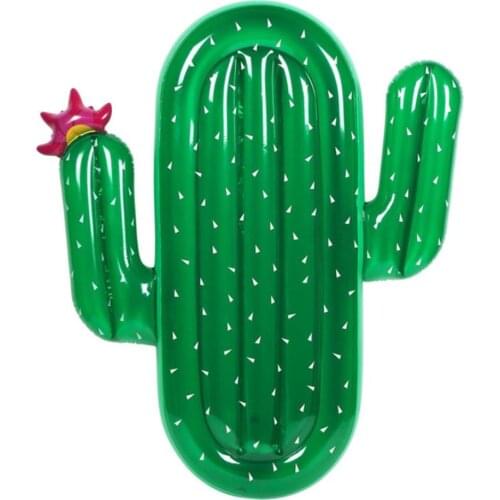 Cactus floating row Pool Float Adult Swimming Ring Inflatable Ring Buoy Giant Float Mattress Raft Summer Pool Party Water Toy