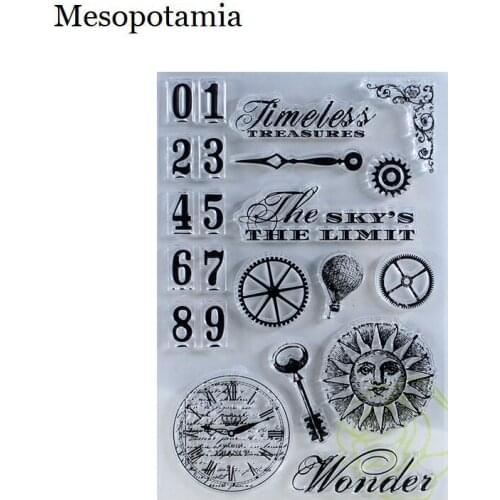 DIY Scrapbooking Albums Miss Travel Time Stamp Seal Transparent Silicone Spain Stamp Seal Decorative Sheets Arts Crafts Sewing