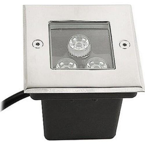 IP68 Waterproof LED Underground Light 3W 4W Outdoor Ground Garden Path Floor Buried Yard Spot Landscape 110V220V 12V