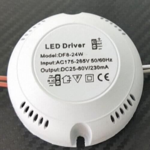 LED Light Driver Power Supply Transformer 8-24W / 24-36W LED Lamp Driver