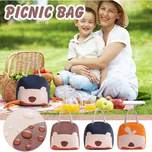 Large-capacity Waterproof Picnic Bag Lunch Bag Lunch Box Insulation Bag Outdoor Portable Waterproof Large-capacity Lunch Bag