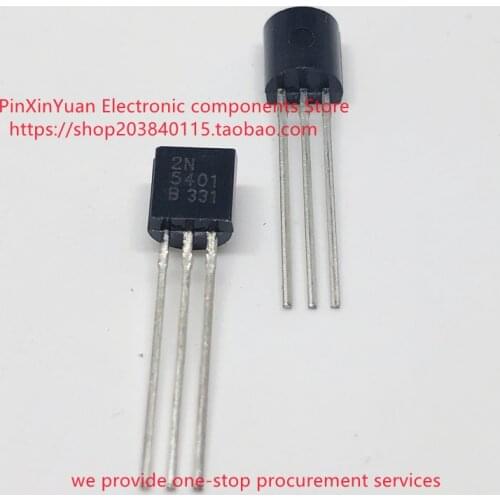 20PCS/LOT New original 2N5401 2N5551 low power transistor TO-92 In stock