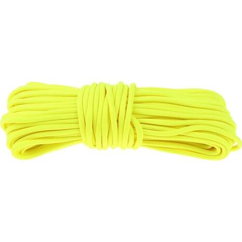 550lbs Luminous 9 Strand Paracord Parachute Cord 65.6ft 0.16" for Making Crafts/Bracelet/Keychain Outdoor Survival Fishing Rope