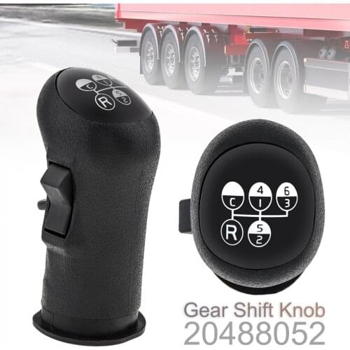 6 Speed Gear Shift Knob with Gearbox Splicer Switch 20488052 Fit for VOLVO FH/FM/FMX/NH 9/10/11/12/13/16 FLC 1521394 3192255