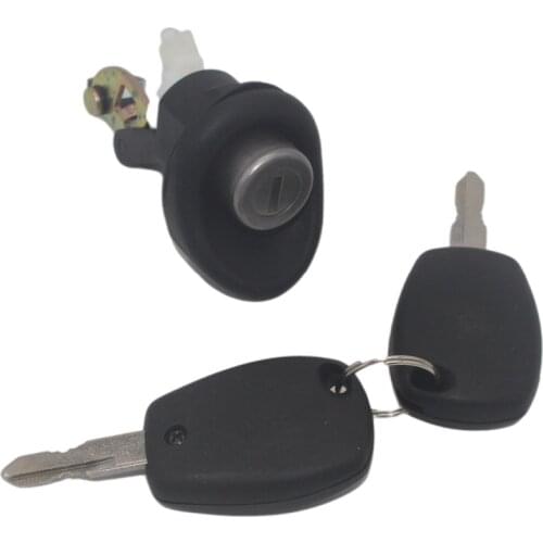 7701367940 DACIA LOGAN 04-06 SANDERO 08-16 TAILGATE TRUNK BACK LOCK WITH TWO KEYS