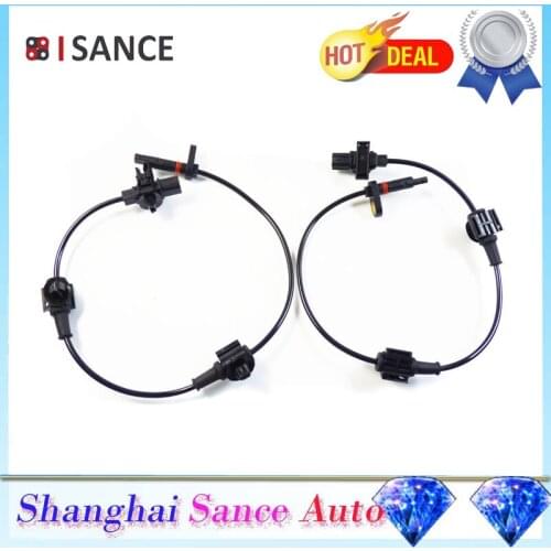 ISANCE Rear Left & Right ABS Wheel Speed Sensor 57475SWA003 57470SWA003 5S8583 5S8575 For Honda CR-V CRV 2.4L 2007 2008 2009-11