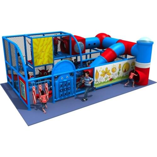 New Kids indoor soft naughty castle playground structure children ocean sea maze park YLW-IN171046