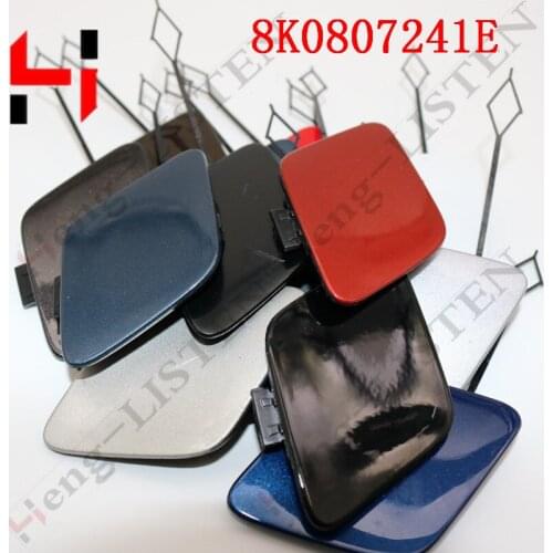 For A U D I A4 8K 12-15 GENUINE FRONT S-LINE BUMPER TOW HOOK COVER CAP 8K0807241E