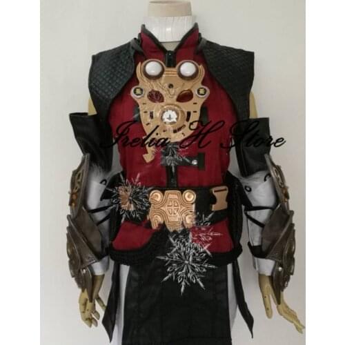 Custom made FF14 Cosplays Little red cat Graha Tia Cosplay Costume Full set