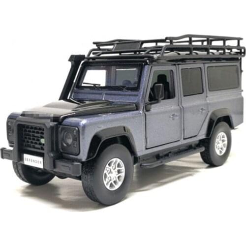 1/32 Scale Pull Back Car Toy Model Vehicle With Sound&Light Effect For Land Rover Defender