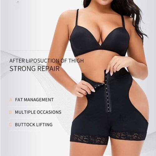 Fashion High Waist Butt Lifter Tummy Control Panties Booty Lift Pulling Underwear Shaper Workout Waist Trainer Corset Shapewear
