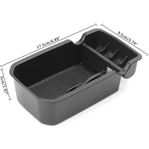 Center Console Organizer Tray Armrest Storage Box for jeep Compass 2017 2018