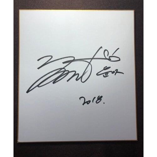 Hand signed SNSD YOONA autographed Shikishi Card Art Board signatures 89L1
