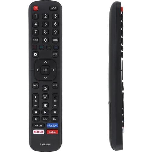 Smart TV IR Infrared Remote Control Controller Replacement EN2BS27H Fit for Hisense Smart TV 50R5 55R5 58R5 65R5