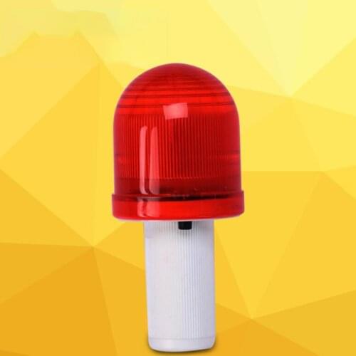 LED Road Cone Warning Light Retractable Traffic Roadblock Lamp Red Emergency Strobe Warning Light Traffic Barricade Light