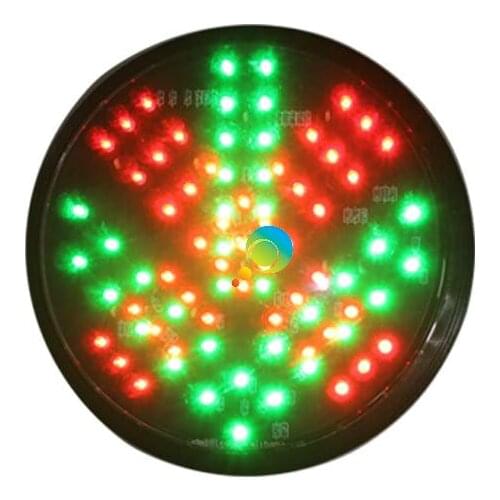 DC12V bi color 200mm red cross green arrow LED traffic light signal lamp