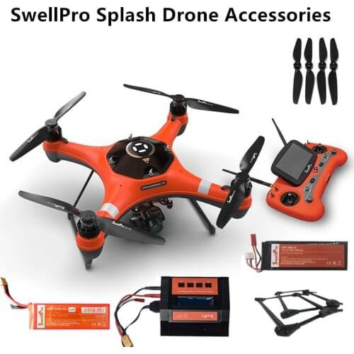 SwellPro SplashDrone 3+ Original Battery Charger etc Spare parts For SwellPro Splash Drone 3+ Professional Fishing Camera Drone