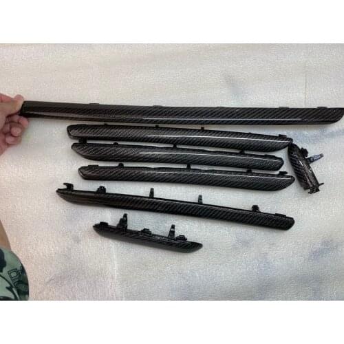 For Audi A3 S3 RS3 8V Carbon Fiber Interior Trim Strips