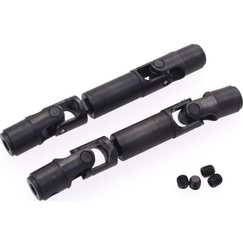 2Pcs Upgrade 60mm Metal Driving Shaft For WPL HengLong 1/16 RC Car Parts Crawlers Military Truck