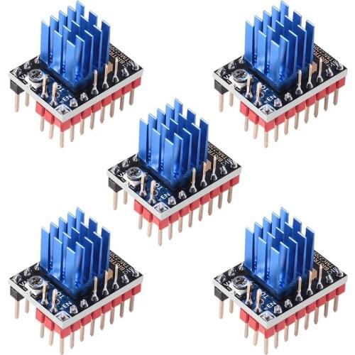 Driver Stepper Motor TMC2209 V1.2 TMC2208 UART 2.8A 3D Printer Parts TMC2130 TMC5160 For SKR V1.3 V1. 4 mini E3