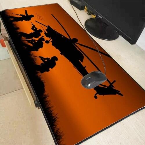 Mairuige 70x30/90x40cm Plane Ultra Large Rubber Keyboard Mat Professional Gaming Mouse Pad Locking Edge Table Mat for PC Laptop