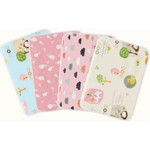 Covers Washable Baby Infant Urine Mat Nappy Bed Waterproof Changing Pads Diaper Pad Cotton