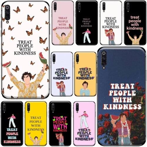 Treat people with kindness Phone Case For Xiaomi Mi A1 A2 5 6 6PLUS 8 9 SE Lite MIX 2 2S MAX 2 3 Pocophone F1