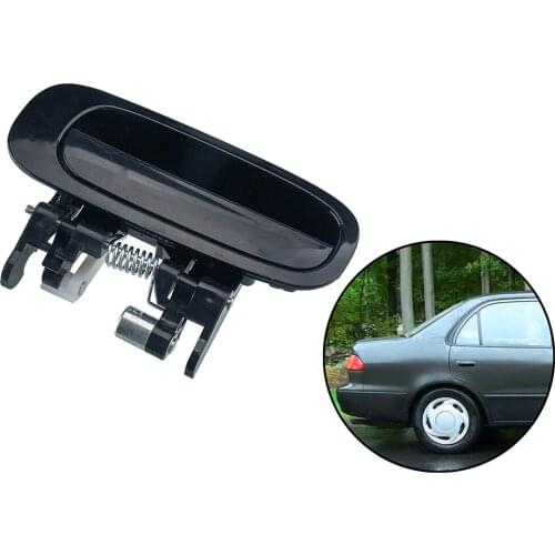 Black Rear Left Outer Exterior Door Handle For 98-02 TOYOTA COROLLA, Outside Side Door Exterior Door Handles Parts Accessories