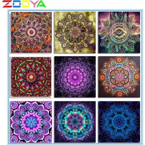 Full Square / Round Diamond 5D Diy Diamond Painting Mandala New Embroidery Cross Stitch Mosaic 3D Art Home Decoration Gift Lx532