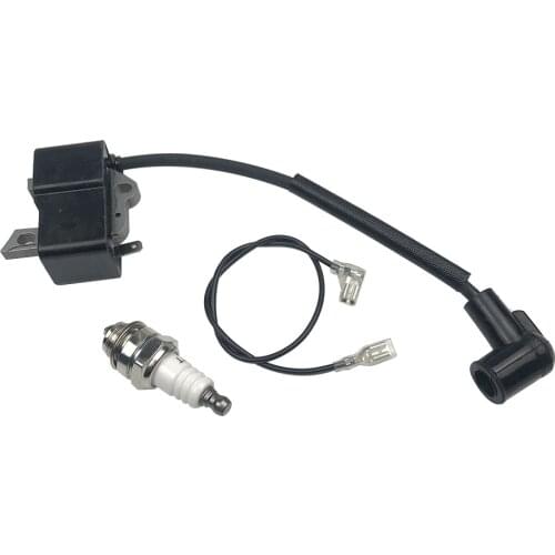 Ignition Coil With Spark Plug Fits for STIHL FS80 FS80R FS75 FS85 FC75 FC85 KM85 HL75 HS75 KW85 SP80 SP81 Trimmer