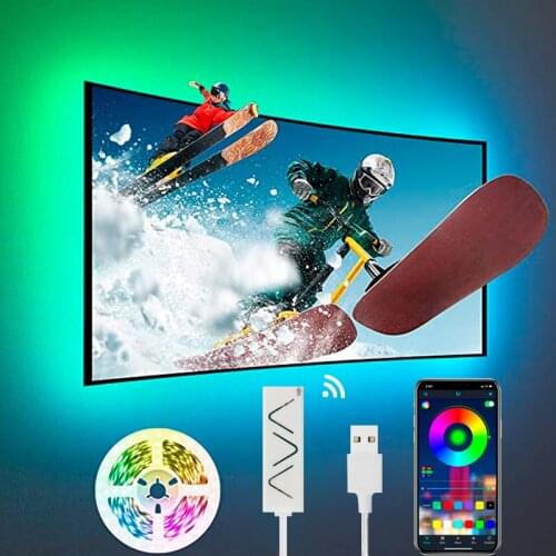 TV Background Ambient Light Atmosphere Bluetooth Music Controller 5050SMD 300D 5M set