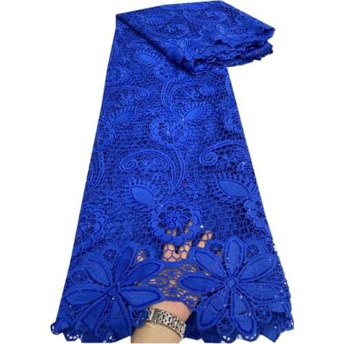 Best-Selling Nigerian Lace Fabrics Milk Silk African Cord Lace Fabrics High Quality 2021 Guipure Lace Cotton For Dress dp66-504