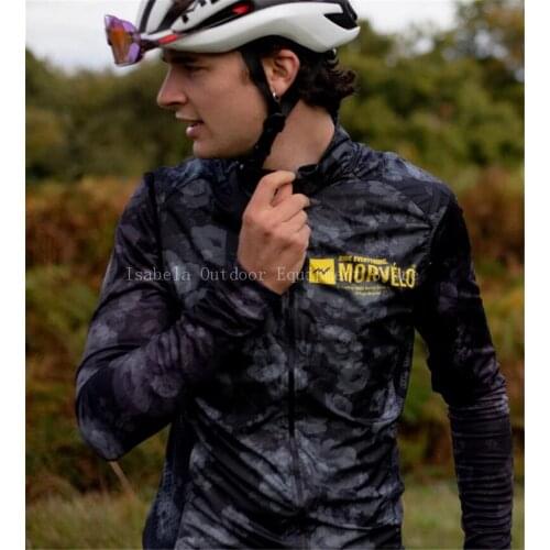 Morvelo Winter Thermal thermal Cycling Vest Men Warm sleeveless jersey Fleece Cycling jerseys Bicycle Bike Clothing vests